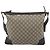 Borsa a Tracolla GUCCI GG Supreme PVC Beige Silver 148476 Auth BA14217 Argento - vista 2