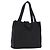Sac Cabas CHANEL Nylon Noir Or CC Auth 192486A Doré