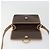 Céline Borsa a tracolla circolare CELINE Macadam Canvas PVC Pelle Marrone Oro Auth 194756 D'oro - vista 18