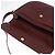 Borsa a tracolla CARTIER Must Line in pelle Bordeaux tono oro Auth gh2231 - vista 10