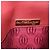 Borsa a tracolla CARTIER Must Line in pelle Bordeaux tono oro Auth gh2231 - vista 20
