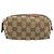 Bolso GUCCI GG Canvas Beige Silver 245947 Auth 191986 Plata - vista 13