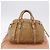 Borsa a mano Miu Miu Vitellolux in pelle 2way Beige Gold Auth bs36678V D'oro - vista 12