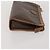 Céline CELINE Macadam Canvas Clutch Bag PVC Suede 4 Set Brown Beige blue Auth 191147 Marrone - vista 10