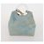 Céline CELINE Macadam Canvas Clutch Bag PVC Suede 4 Set Brown Beige blue Auth 191147 Marrone - vista 21