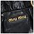 Borsa a mano Miu Miu in pelle 2way Nero Oro Auth am12097SAV D'oro - vista 19