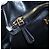 Borsa a mano Miu Miu in pelle 2way Nero Oro Auth am12097SAV D'oro - vista 23