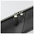BURBERRY Cartella Leather Black Silver Auth bs36590 Nero Argento - vista 9