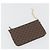 Céline Borsa Boston CELINE Macadam PVC Pelle Marrone Tono Oro Auth ep15333 - vista 25