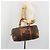Céline Borsa Boston CELINE Macadam PVC Pelle Marrone Tono Oro Auth ep15333 - vista 28