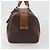 Céline Borsa Boston CELINE Macadam PVC Pelle Marrone Tono Oro Auth ep15333 - vista 4