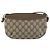 Borsa a Tracolla GUCCI GG Supreme PVC Pelle Beige 904 02 020 Auth ka5570 - vista 2