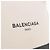 BALENCIAGA Navy Clip M Clutch Bag Canvas White Black 373834 Auth ka5572 - view 16