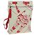 Bolsa de Ombro LOEWE Gundam em Couro Beige Red Auth 167470M