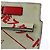 Bolsa de Ombro LOEWE Gundam em Couro Beige Red Auth 167470M - vista 20