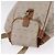 Borsa a tracolla Christian Dior Honeycomb Canvas PVC Beige Auth 191990 - vista 6