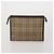 Borsa a Pochette Burberrys Nova Check Nylon Pelle Canvas 6 Set Beige Auth 190007 Nero - vista 18