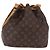 LOUIS VUITTON Monogram Petit Noe Schultertasche M42226 LV Auth 193339V Monogramm - Ansicht 2