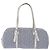 Céline Sac à main CELINE C Macadam Canvas Bleu Argent Auth 194875A Argenté - vue 13