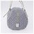 Céline Sac à main CELINE C Macadam Canvas Bleu Argent Auth 194875A Argenté - vue 3
