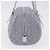 Céline Sac à main CELINE C Macadam Canvas Bleu Argent Auth 194875A Argenté - vue 4