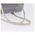 Céline Sac à main CELINE C Macadam Canvas Bleu Argent Auth 194875A Argenté - vue 7
