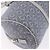 Céline Sac à main CELINE C Macadam Canvas Bleu Argent Auth 194875A Argenté - vue 9