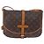 Borsa a tracolla LOUIS VUITTON Monogram Saumur 30 M42256 LV Auth ka5561 Monogramma - vista 2