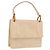 Borsa PRADA Tartaruga in pelle goffrata Ivory Silver Auth 192493A Argento Crudo