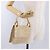 Borsa PRADA Tartaruga in pelle goffrata Ivory Silver Auth 192493A Argento Crudo - vista 23
