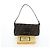Borsa a Tracolla FENDI Zucca Canvas Mamma Baguette Marrone Nero Auth 192459M - vista 12