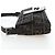 Borsa a Tracolla FENDI Zucca Canvas Mamma Baguette Marrone Nero Auth 192459M - vista 3