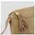 Borsa a tracolla CHANEL COCO Mark Matelasse in pelle d'agnello beige con CC tono oro Auth 194085 - vista 17
