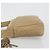 Borsa a tracolla CHANEL COCO Mark Matelasse in pelle d'agnello beige con CC tono oro Auth 194085 - vista 4
