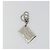 LOUIS VUITTON Porte Cles Jean Key Holder Metal Silver M65374 LV Auth ka5525 Prata - vista 2