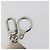 LOUIS VUITTON Porte Cles Jean Key Holder Metal Silver M65374 LV Auth ka5525 Prata - vista 8