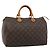 LOUIS VUITTON Monogram Speedy 35 Hand Bag M41524 LV Auth 194208V Monogramma