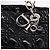 Borsa a catena Lady Dior Christian Dior in pelle verniciata nera e argento Auth BA14101V Nero - vista 17