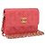 Borsa a tracolla CHANEL Mini Matelasse 12 in pelle Pink Gold CC Auth 193927M Rosa D'oro