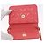 Borsa a tracolla CHANEL Mini Matelasse 12 in pelle Pink Gold CC Auth 193927M Rosa D'oro - vista 18