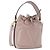 Borsa a tracolla VALENTINO in pelle 2way Pink Gold Auth bs36461 Rosa D'oro