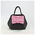 Borsa a mano PRADA Ribbon in pelle 2way Nero Oro Auth 193358A D'oro - vista 12