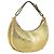 Borsa a tracolla FENDI in pelle oro Auth 194668SAV D'oro
