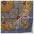 Hermès Foulard HERMES Carre 90 Seta Blu Auth 193599M - vista 10