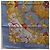 Hermès Foulard HERMES Carre 90 Seta Blu Auth 193599M - vista 8