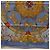 Hermès Foulard HERMES Carre 90 Seta Blu Auth 193599M - vista 9