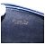 Pouch Christian Dior Trotter Canvas Navy Gold Auth 191983A D'oro Blu navy - vista 10