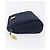 Pouch Christian Dior Trotter Canvas Navy Gold Auth 191983A D'oro Blu navy - vista 4