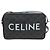 Céline Borsa a tracolla CELINE Triomphe PVC Pelle Nero Tono Oro Auth 194102M - vista 13