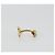Gemelli LOUIS VUITTON Padlock Cuffs metallo Gold LV Auth 195158 D'oro - vista 10